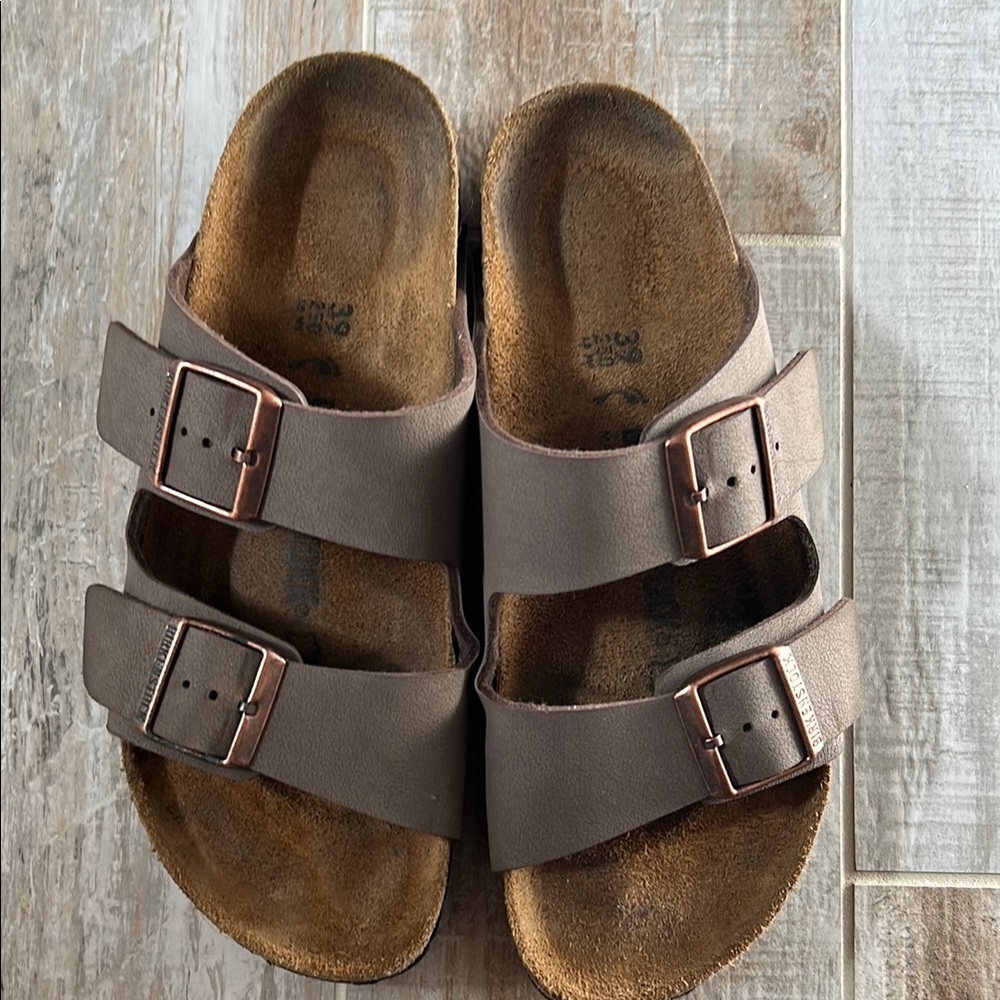 Birkenstock Brown Double Strap Sandals